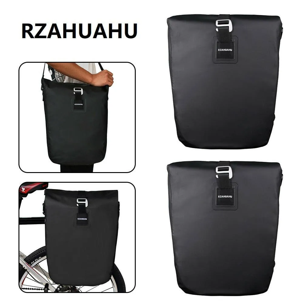 1Pcs RZAHUAHU Waterproof Bike Bag 20L Travel Cycling Bag Basket Bicycle Rear Rack Tail Seat Trunk Bag Bicycle Bag Panniers