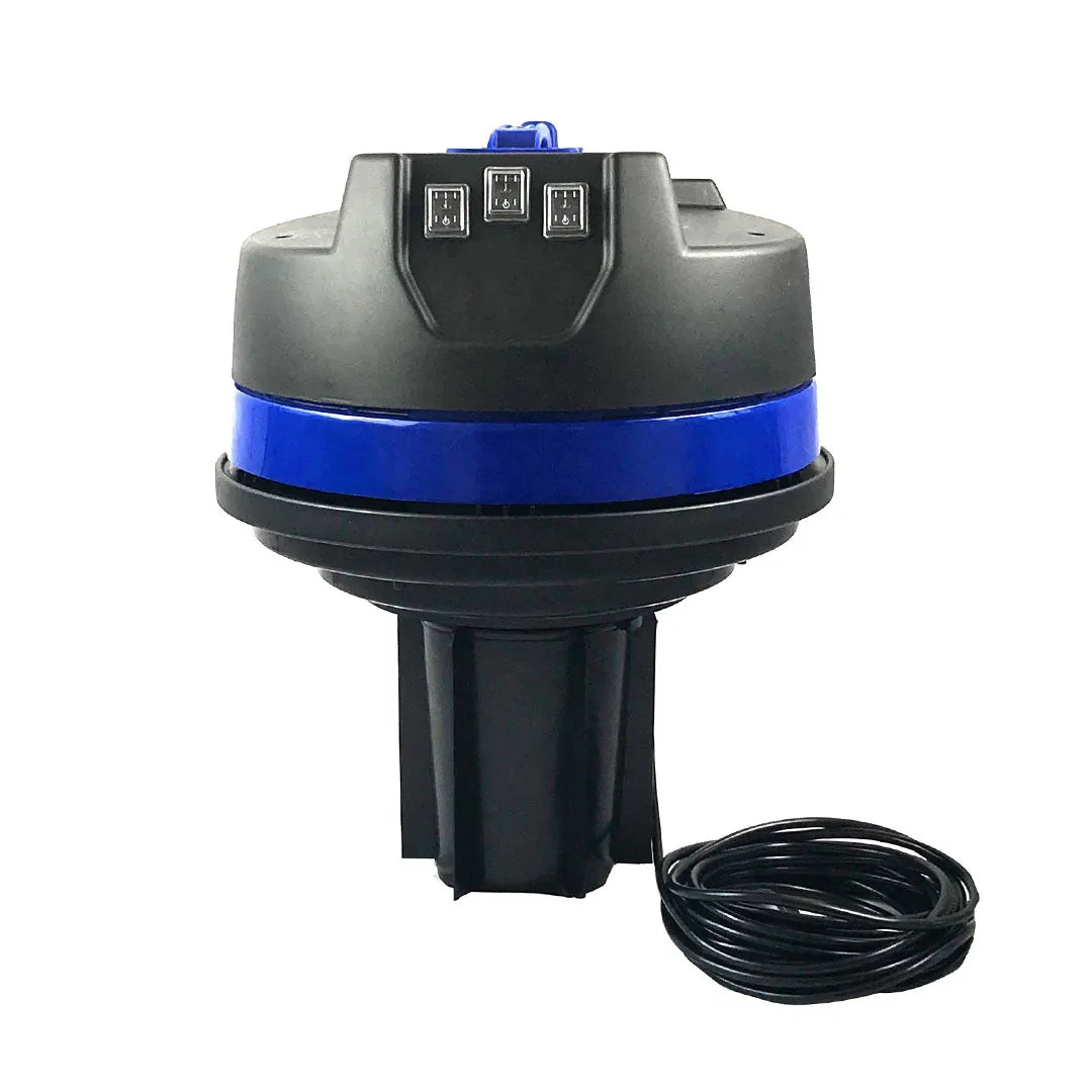 20ft (2 Story) Gutter Vacuum Cleaning System, 20 Gallon Classic Cyclone Vacuum, 25ft Hose, Inspection Camera and Bag (Bundle Discount)