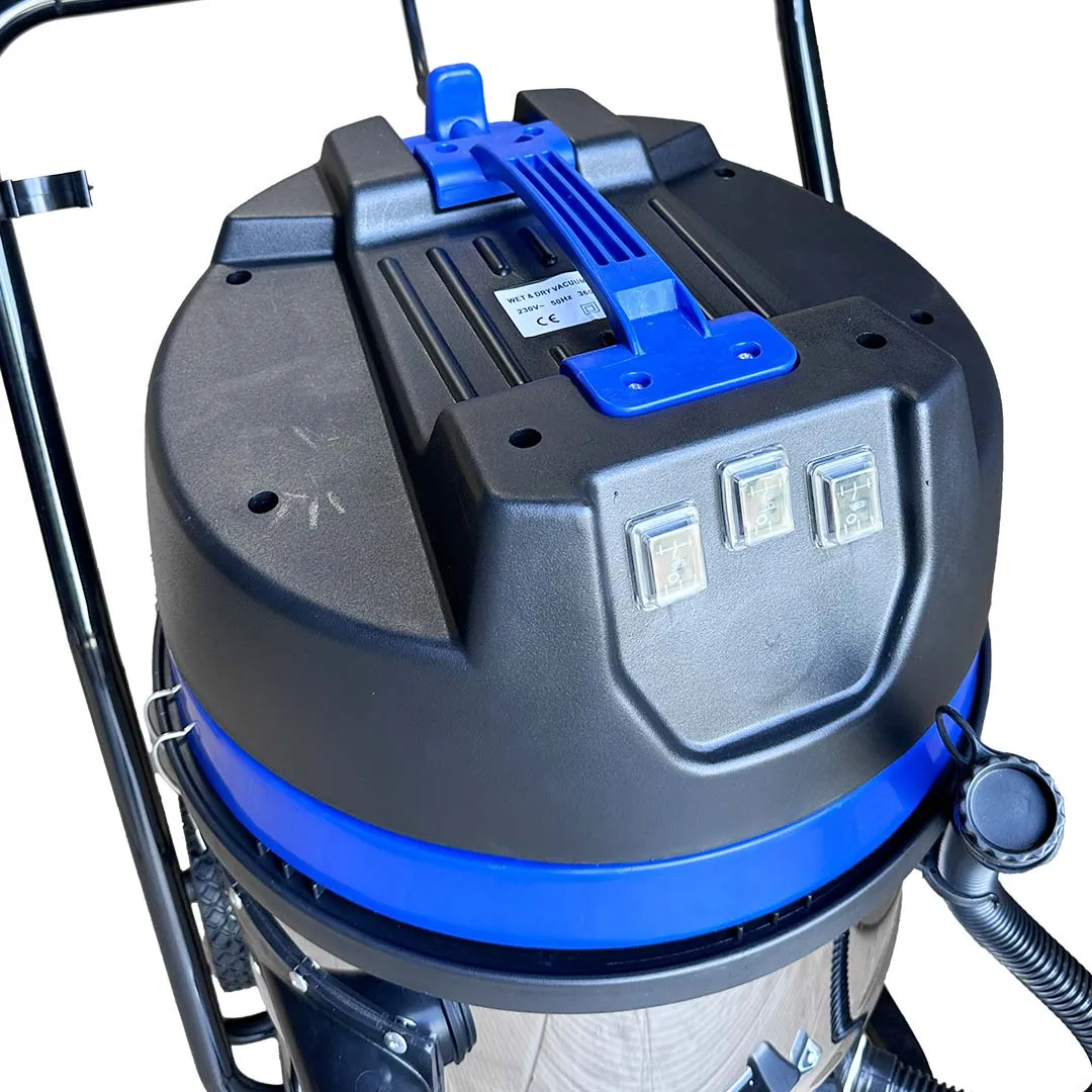 20ft (2 Story) Gutter Vacuum Cleaning System, 20 Gallon Classic Cyclone Vacuum, 25ft Hose, Inspection Camera and Bag (Bundle Discount)