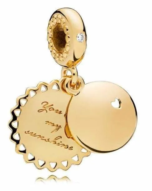 925 Silver Bee & Honey Pendant ( Bee necklace )