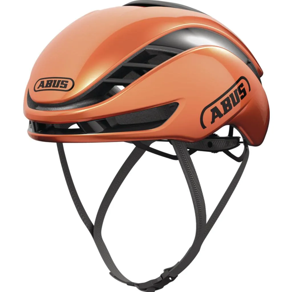 Abus Gamechanger 2.0 Aero Road Cycling Helmet (Goldfish Orange)