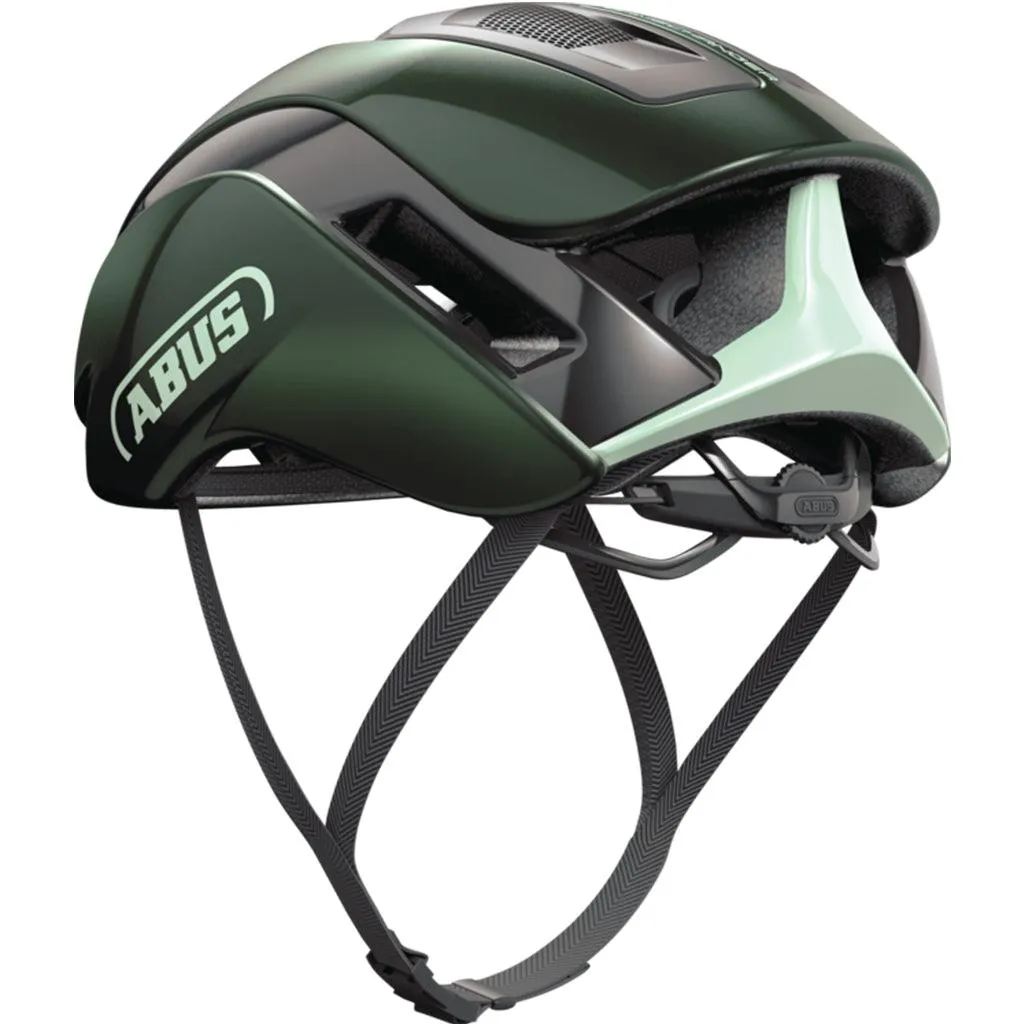 Abus Gamechanger 2.0 Aero Road Cycling Helmet (Moss Green)