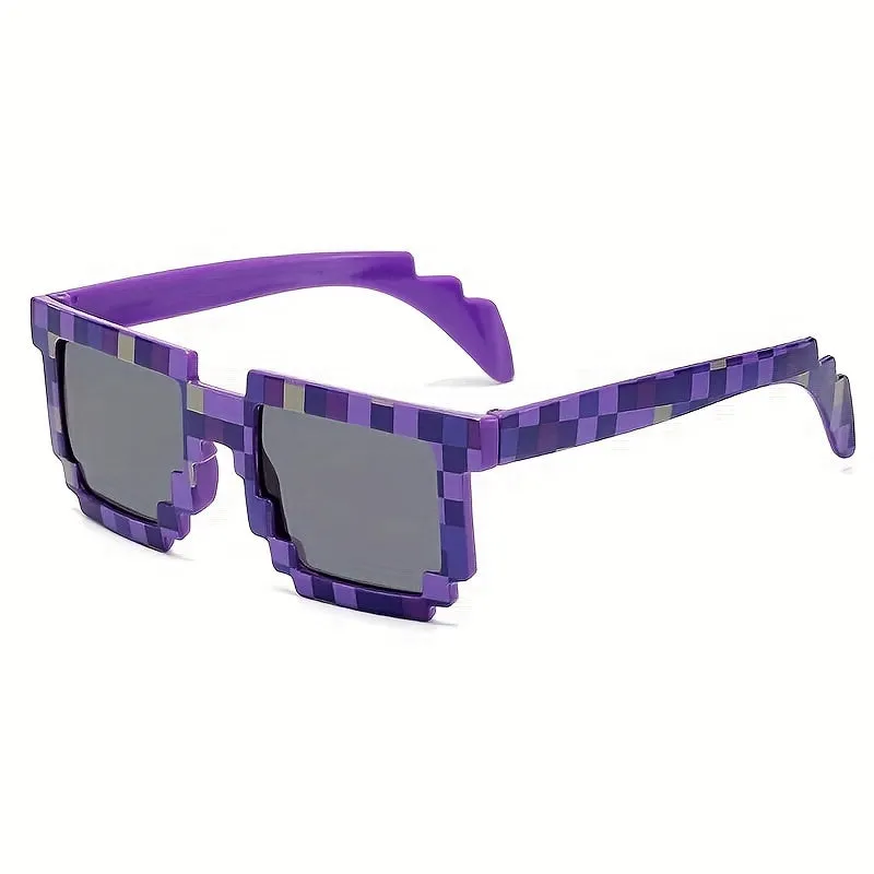 Adorable Pixel Design Sunglasses Cool Photo Props  Gifts