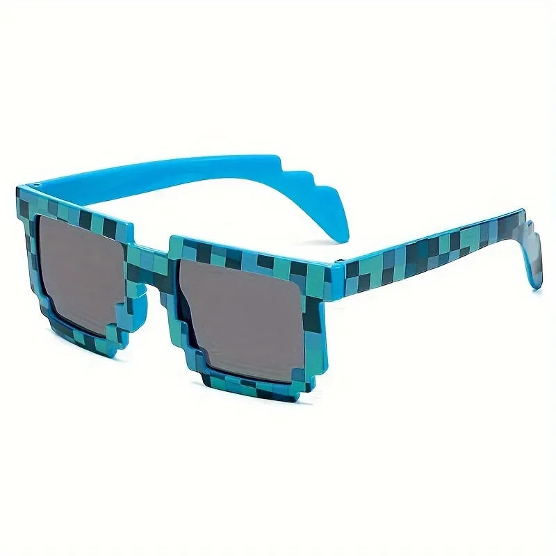 Adorable Pixel Design Sunglasses Cool Photo Props  Gifts