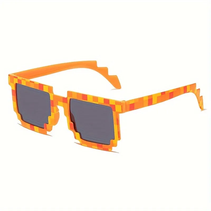 Adorable Pixel Design Sunglasses Cool Photo Props  Gifts