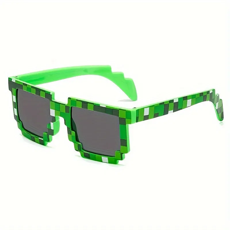 Adorable Pixel Design Sunglasses Cool Photo Props  Gifts