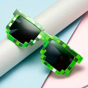 Adorable Pixel Design Sunglasses Cool Photo Props  Gifts