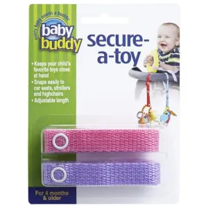 Baby Buddy - Secure A Toy Tether, Pink/Lilac
