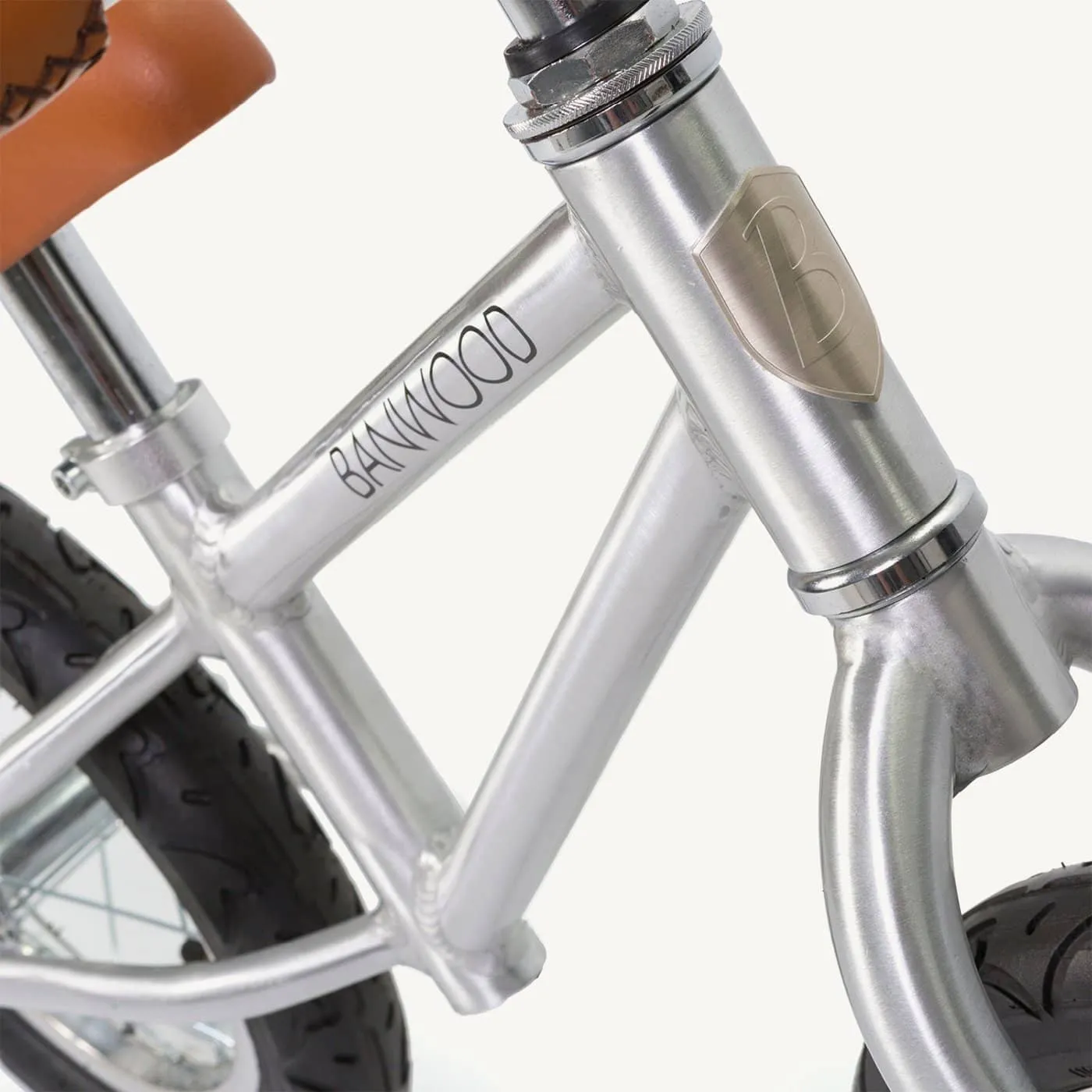 Banwood First Go Balance Bike - Chrome Special Edition