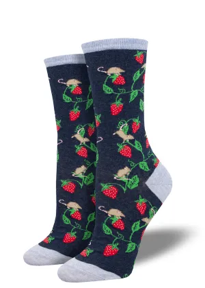 Berry Mice Women's Socks