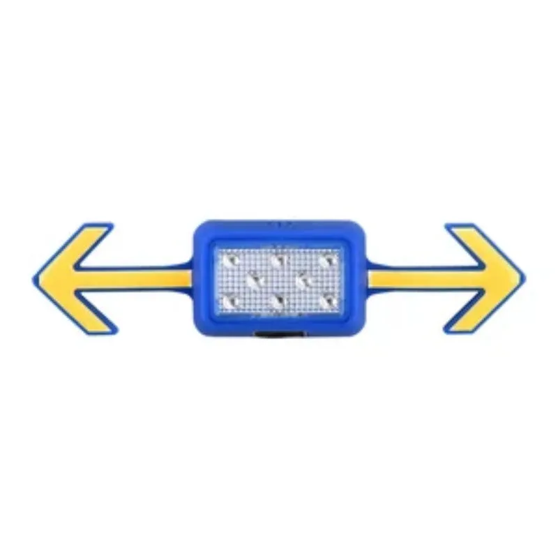 Bicycle Helmet Turn Signal Light