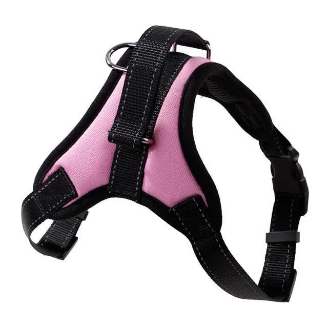 Breathable Adjustable Dog Harness: Perfect Fit for Small, Medium & Large Dogs!