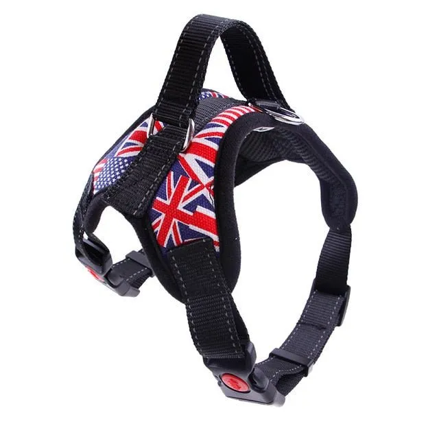 Breathable Adjustable Dog Harness: Perfect Fit for Small, Medium & Large Dogs!