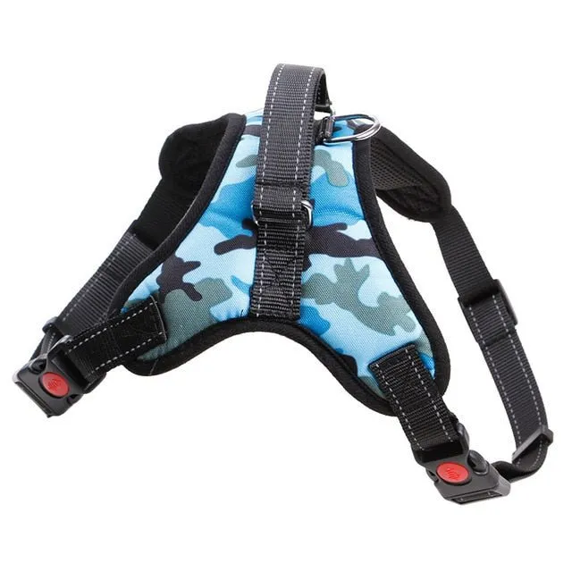Breathable Adjustable Dog Harness: Perfect Fit for Small, Medium & Large Dogs!