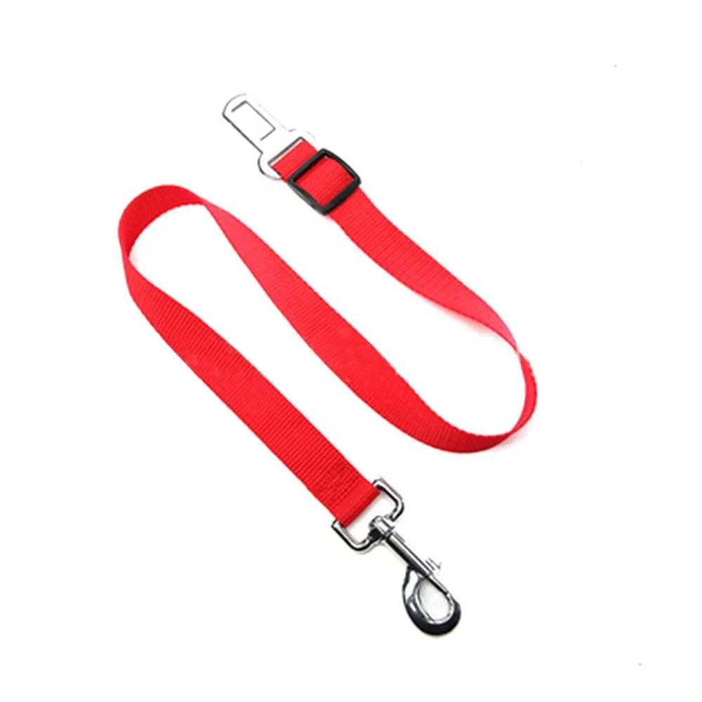 Breathable Dog Car Harness with Seatbelt Leash: Safe and Comfortable Travel for Your Pup!