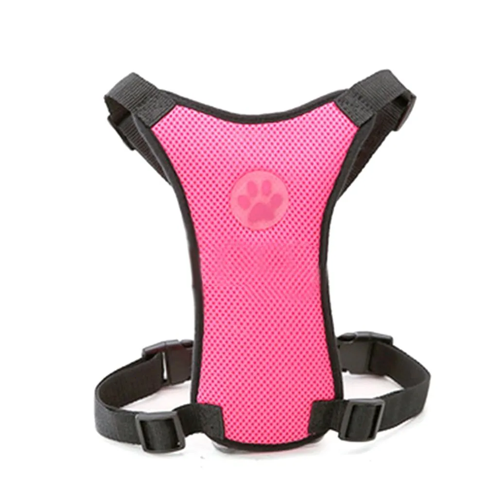 Breathable Dog Car Harness with Seatbelt Leash: Safe and Comfortable Travel for Your Pup!