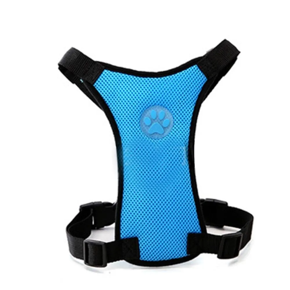 Breathable Dog Car Harness with Seatbelt Leash: Safe and Comfortable Travel for Your Pup!