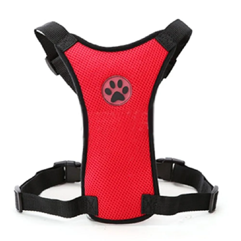 Breathable Dog Car Harness with Seatbelt Leash: Safe and Comfortable Travel for Your Pup!