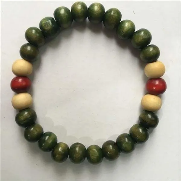 Chakra Healing Reiki Prayer Lava Stone Buddha Bead Bracelet
