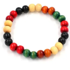 Chakra Healing Reiki Prayer Lava Stone Buddha Bead Bracelet