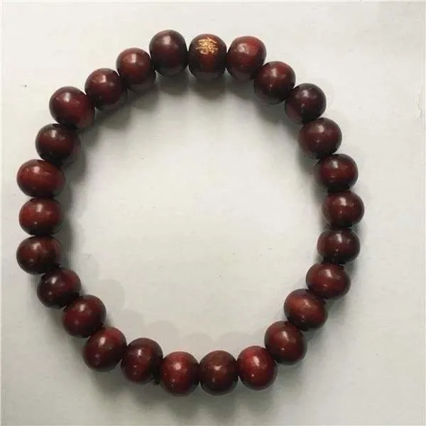 Chakra Healing Reiki Prayer Lava Stone Buddha Bead Bracelet