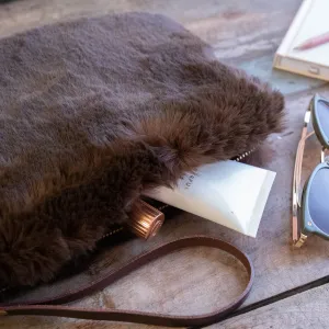 CHALK Chocolate Pouch Bag