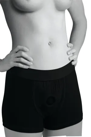 Comfy Boxer Brief Harness with Stretchy O-Ring for Fun Adventures