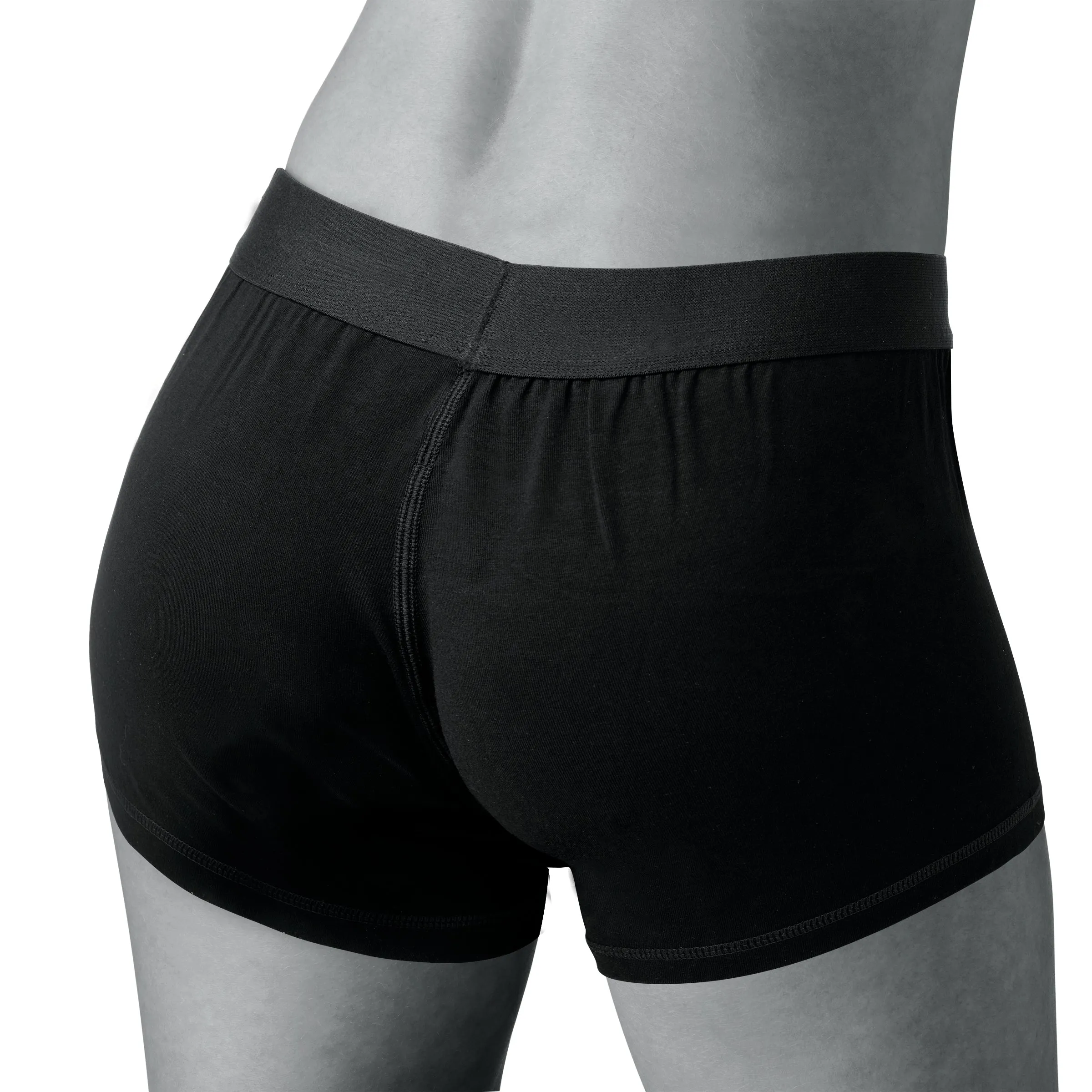 Comfy Boxer Brief Harness with Stretchy O-Ring for Fun Adventures