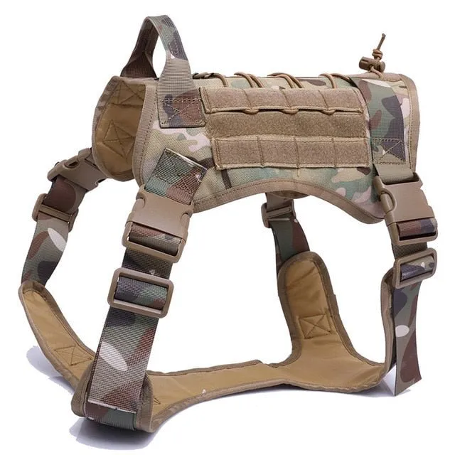 Command Control: Dog Military Harness with Handle!