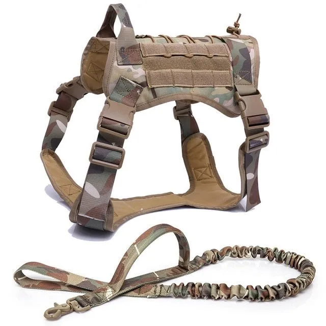 Command Control: Dog Military Harness with Handle!