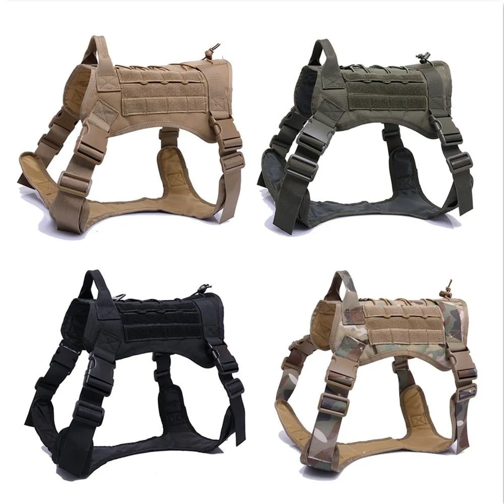 Command Control: Dog Military Harness with Handle!