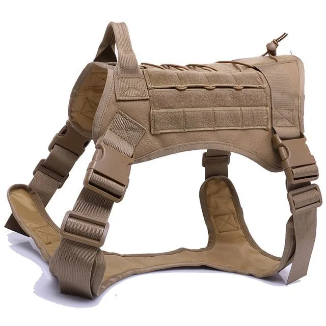Command Control: Dog Military Harness with Handle!