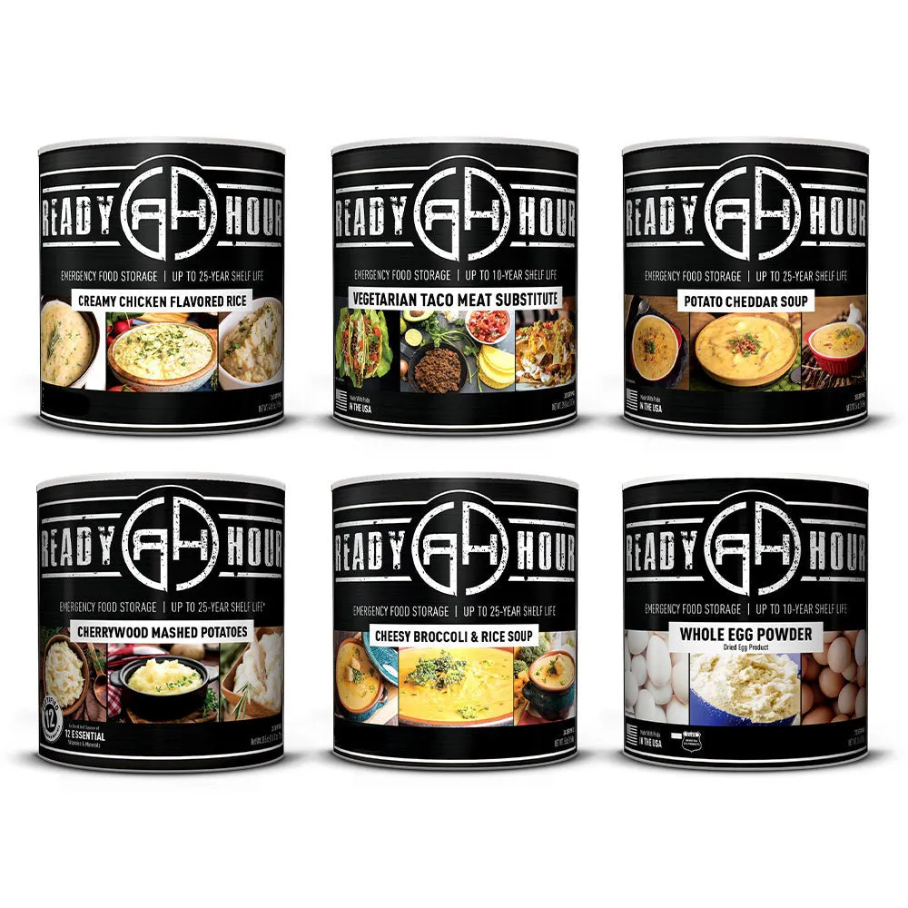 Customer Favorite #10 Can Food Pack (206 total servings)