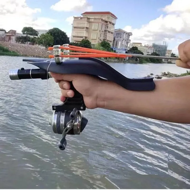 Fish Shooting Integrated Slingshot Laser Catapult Marking Dart Fishing Device Set High Pressure Fish Arrow