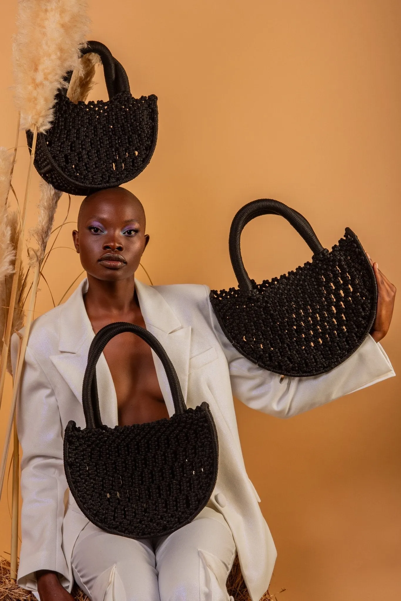Gamba macrame bag Small