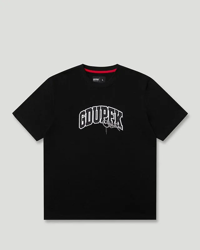 GDUPFK T-Shirt Black/Red