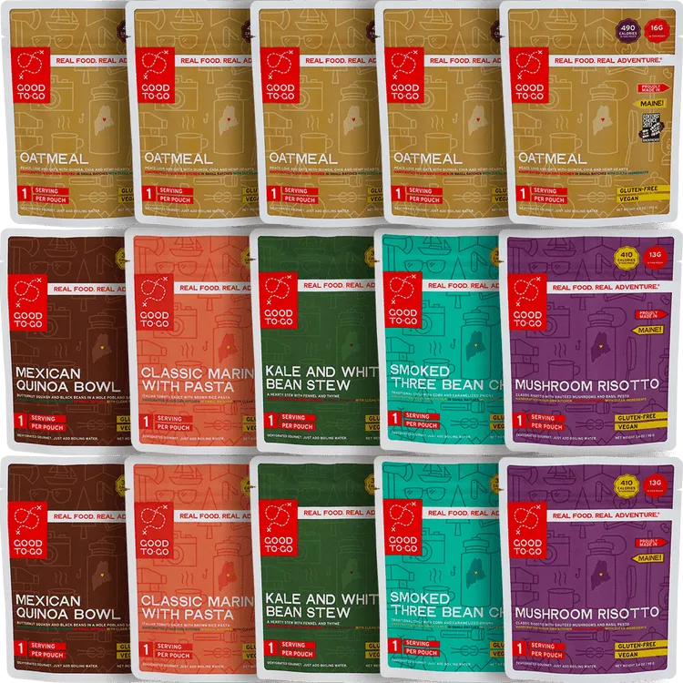 Good To Go 5-Day Emergency Food Kit - Vegan