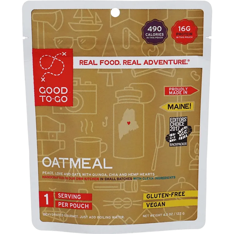 Good To Go 5-Day Emergency Food Kit - Vegan
