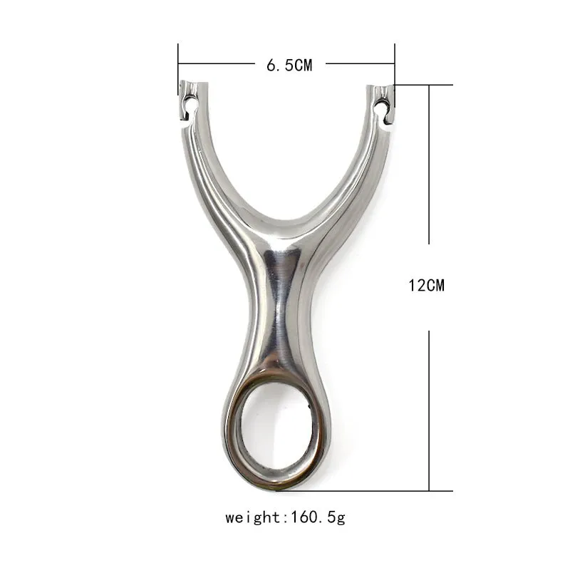 High Power Stainless Steel Left and Right Hand Outdoor Fishing Slingshot Combo Set