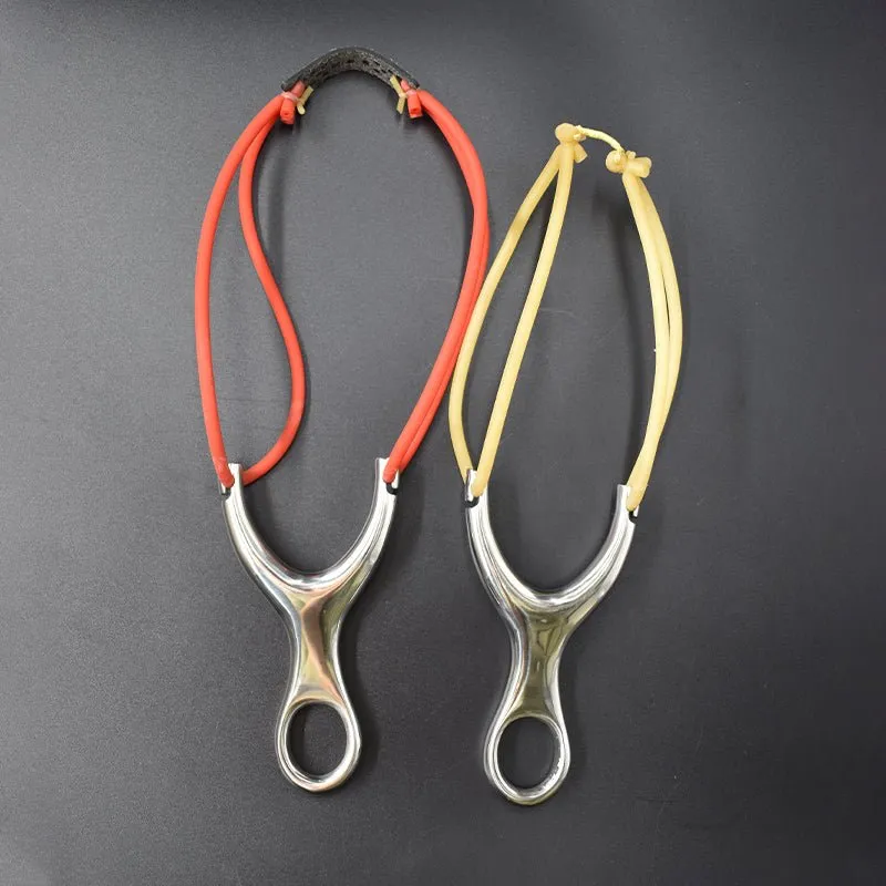 High Power Stainless Steel Left and Right Hand Outdoor Fishing Slingshot Combo Set