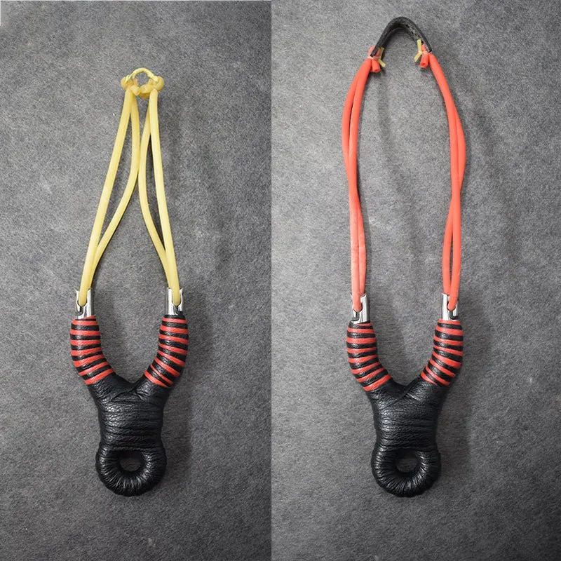 High Precision Stainless Steel Professional Outdoor Shooting Slingshot Set