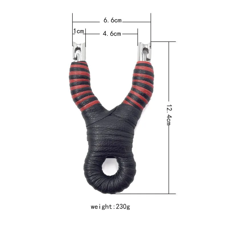 High Precision Stainless Steel Professional Outdoor Shooting Slingshot Set