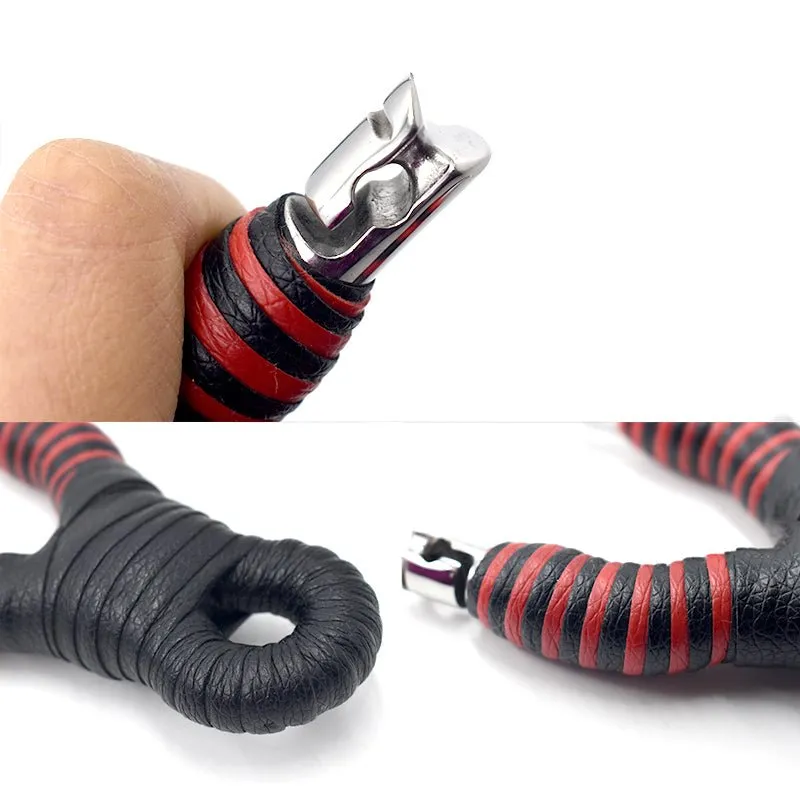 High Precision Stainless Steel Professional Outdoor Shooting Slingshot Set