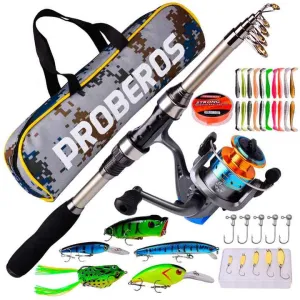 High Quality Bass Fishing Rod 2.1M 2.5M Fishing Rod and Reel Combo for Boat Fishing صنارة صيد سمك باس عالية الجودة بطول 2.1 متر و2.5 متر، مع بكرة لصيد الأسماك بالقارب