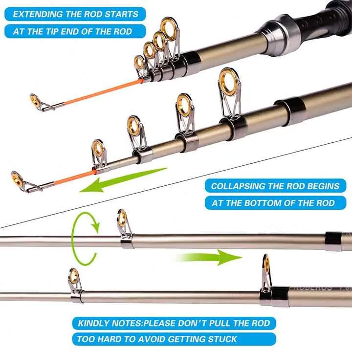High Quality Bass Fishing Rod 2.1M 2.5M Fishing Rod and Reel Combo for Boat Fishing صنارة صيد سمك باس عالية الجودة بطول 2.1 متر و2.5 متر، مع بكرة لصيد الأسماك بالقارب
