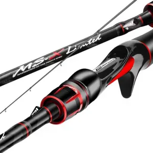 HSD Fishing Rod L/M/ML/MH Reinforced Casting Rod Metal Hook Tier 2.1m 2.4m Spinning Fishing Rod for Widely Water Area صنارة صيد HSD مقاس L/M/ML/MH، صنارة صيد مقواة بطبقة خطافية معدنية بطول 2.1 متر و2.4 متر، صنارة صيد دوارة لمناطق المياه الواسعة