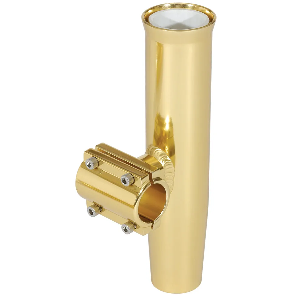 Lee's Clamp-On Rod Holder - Gold Aluminum - Horizontal Mount - Fits 1.315 O.D. Pipe [RA5202GL]
