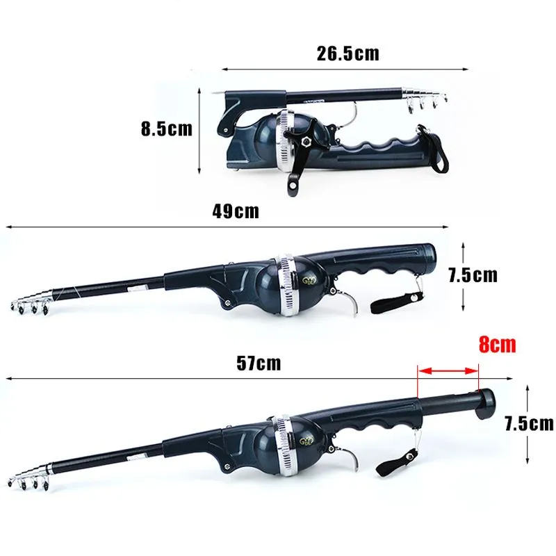 Limited time offer 67% offAll-in-one Telescopic Fishing Rod Kit