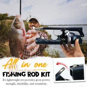 Limited time offer 67% offAll-in-one Telescopic Fishing Rod Kit