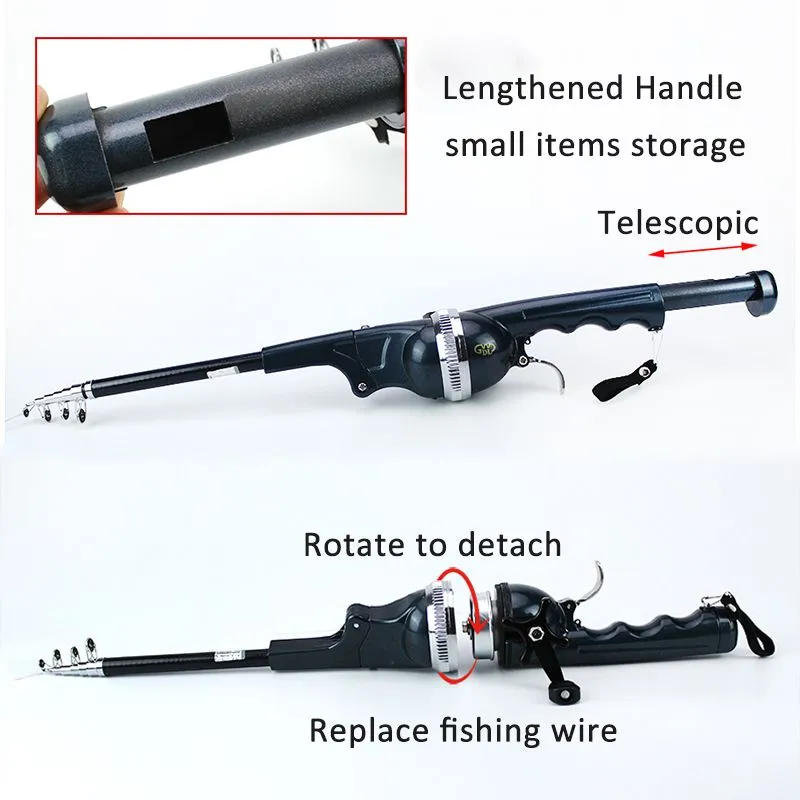 Limited time offer 67% offAll-in-one Telescopic Fishing Rod Kit